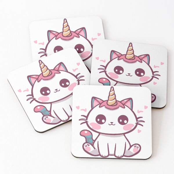 Item preview, Kawaii Unicorn Cat designed and sold by GiftMonkey.
