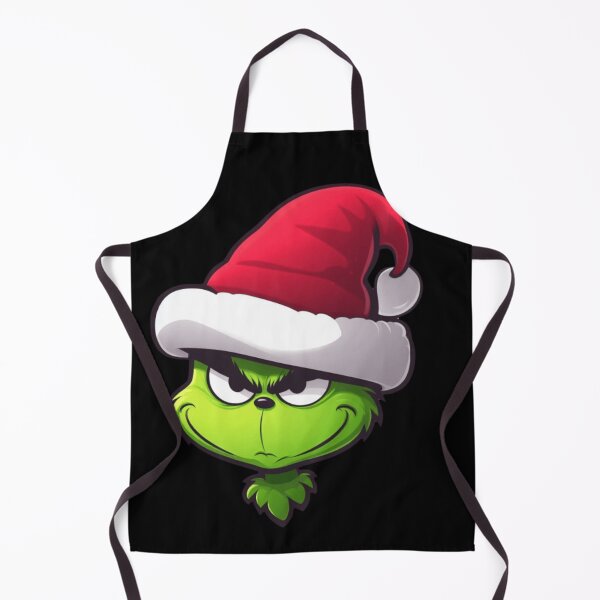 Item preview, Cute The Grinch for Christmas with Santa Hat designed and sold by erkabees.
