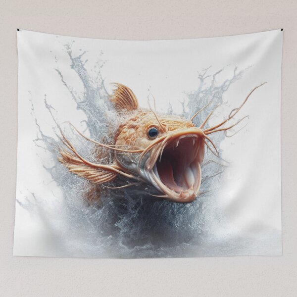 Item preview, Catfish Leaping Out of Water 04 designed and sold by I-HERE.