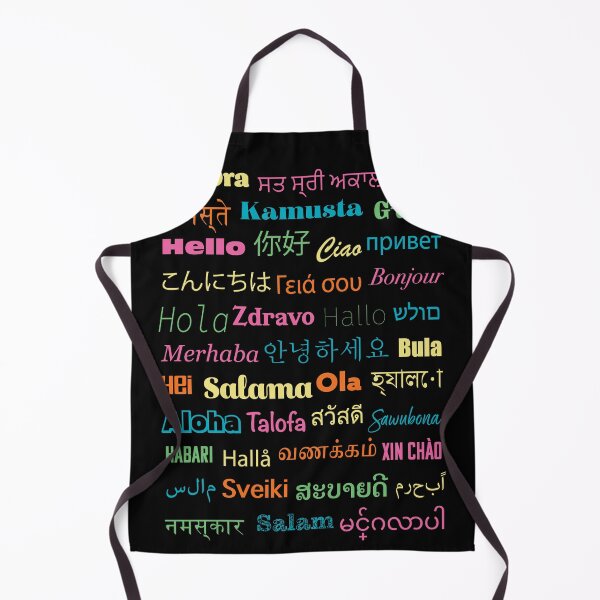 Item preview, Say hello around the world designed and sold by QuirkyFreq.