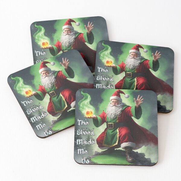 Item preview, Santa Claus is coming... For Christmas Revenge! The Elves Made Me Do It! designed and sold by Lloyd Oldham.