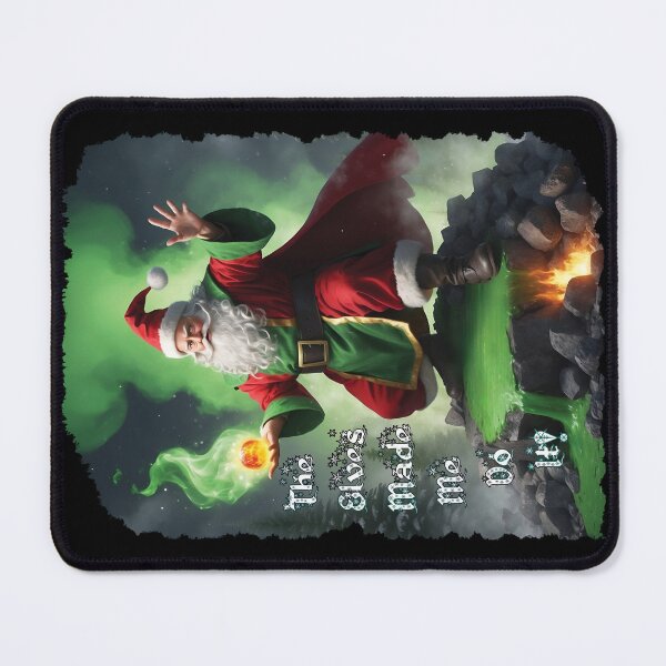 Item preview, Santa Claus is coming... For Christmas Revenge! The Elves Made Me Do It! designed and sold by Lloyd Oldham.
