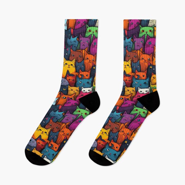 Item preview, Colorful Cats designed and sold by HisoTorDesign.