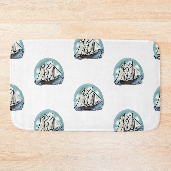 Item preview, Schooner Boat designed and sold by wizkidart.
