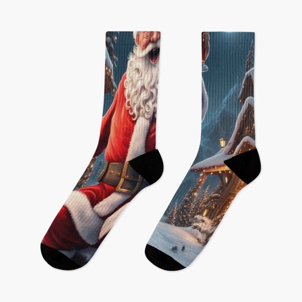 Item preview, Merry Christmas Santa Cheers designed and sold by JackFreestone.