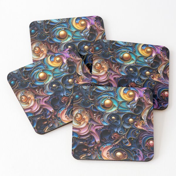 Item preview, Iridescent Spiral Swirls: Photorealistic Oil Painting Style Precision Tools designed and sold by polonuim210.