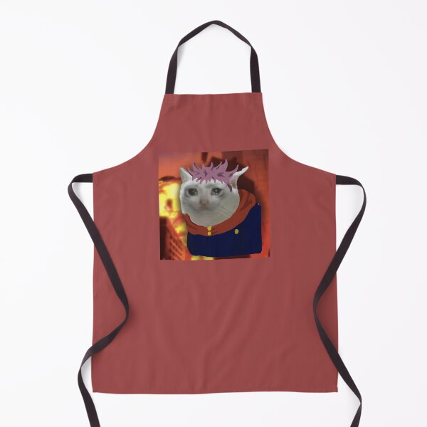 Item preview, Sad Cat Yuji Shibuya Incident (City Background) designed and sold by GarbageCat.