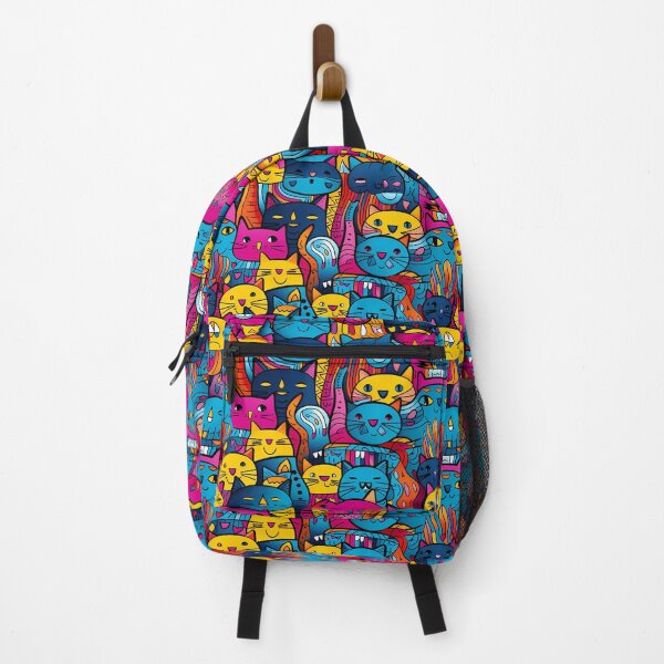 Item preview, Cute Cats Seamless Pattern designed and sold by HisoTorDesign.