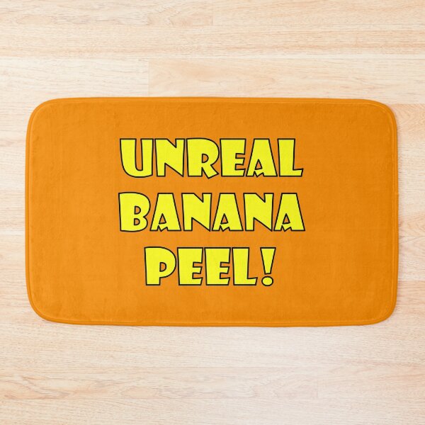 Item preview, UNREAL BANANA PEEL! Large Yellow Font, Black Trim designed and sold by AASparksDesigns.