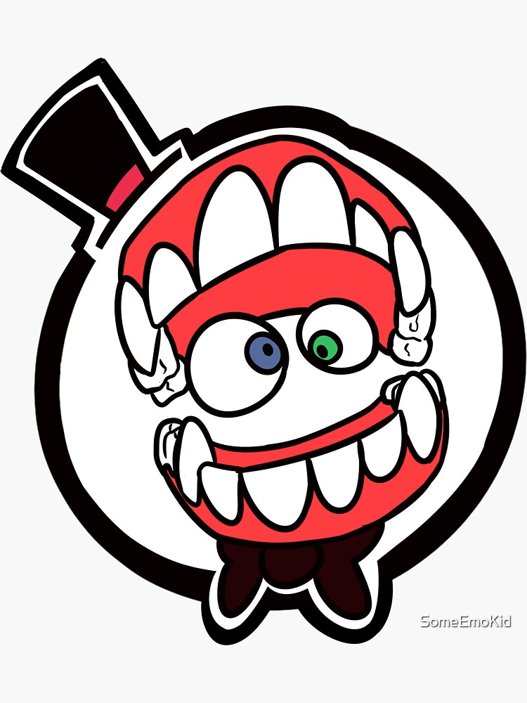 Thumbnail 3 of 3, Sticker, Caine enjoyer designed and sold by SomeEmoKid.
