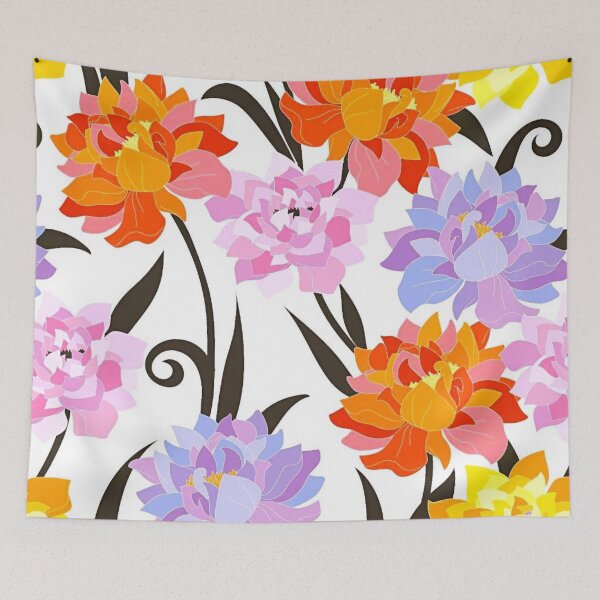 Item preview, seamless patterns​ flowers nuture​ designed and sold by MegzDesign.