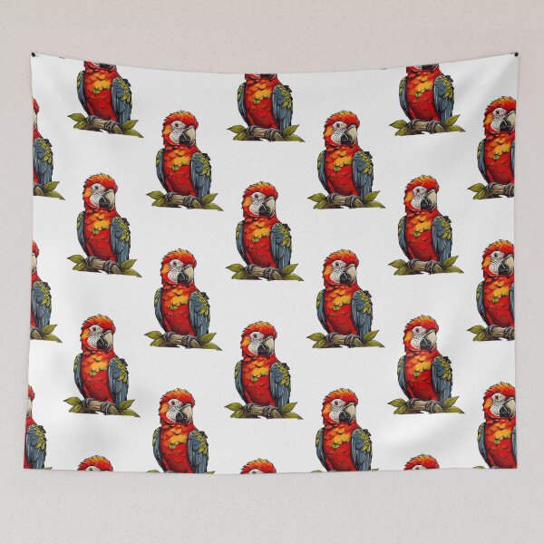 Item preview, Cute Red Macaw designed and sold by Nicholls  Mata.