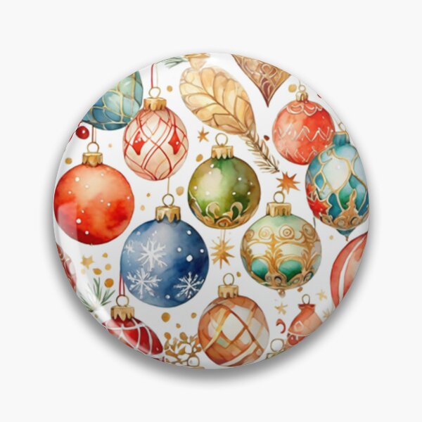 Item preview, Christmas Ball Ornament Pattern designed and sold by CatnistM.