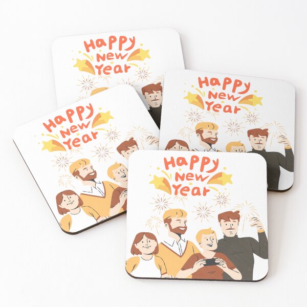 Item preview, Happy New Year designed and sold by PloynaphatArt.