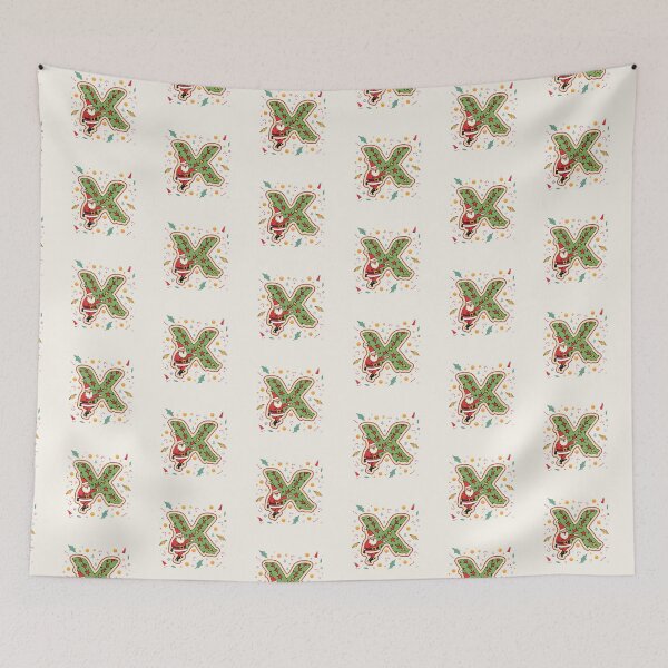 Item preview, Christmas Letter X designed and sold by Itsheartshop.
