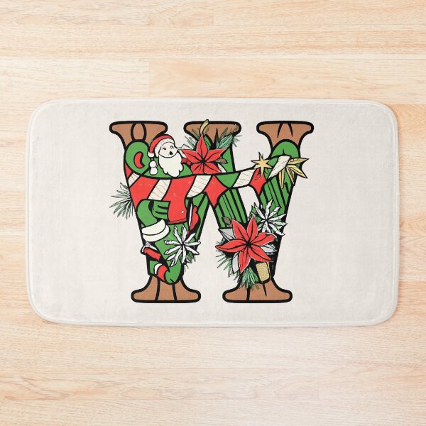 Item preview, Christmas Letter W designed and sold by Itsheartshop.