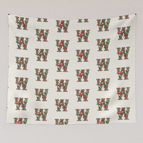 Item preview, Christmas Letter W designed and sold by Itsheartshop.