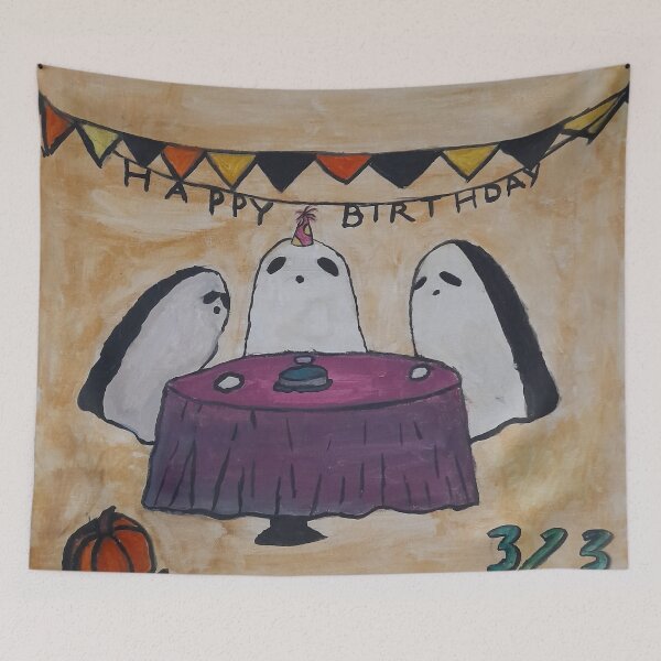 Item preview, birthday, party, ghost, friends, cake,pumpkin designed and sold by Duduss90.