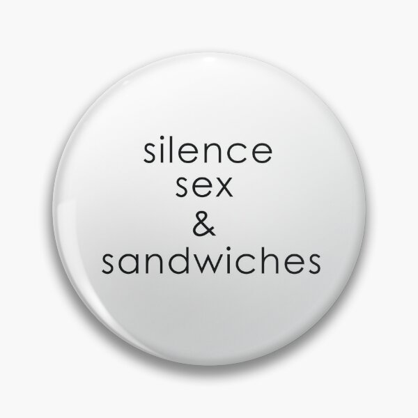 Item preview, silence sex and sandwiches designed and sold by LEEBISHOP.