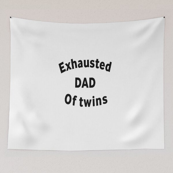 Item preview, exhausted dad of twins  designed and sold by MKshoper.