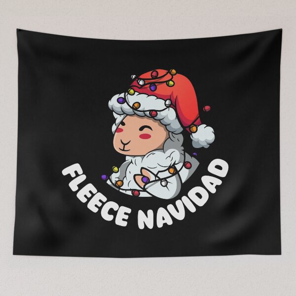 Item preview,  Fleece Navidad Funny Christmas (on dark colors) designed and sold by messy-nessie.