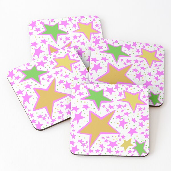 Item preview, Hand-drawn Yellow, Green, and Pink Stars - I AM A STAR! Positivity designed and sold by Victoria Rose.