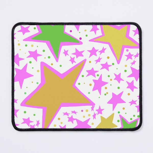 Item preview, Hand-drawn Yellow, Green, and Pink Stars - I AM A STAR! Positivity designed and sold by Victoria Rose.