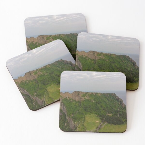 Item preview, "Korea, aerial photography, Jeju's Seongsan Sunrise Peak: Our Captivating Paradise" designed and sold by PHOTOANWORLD.