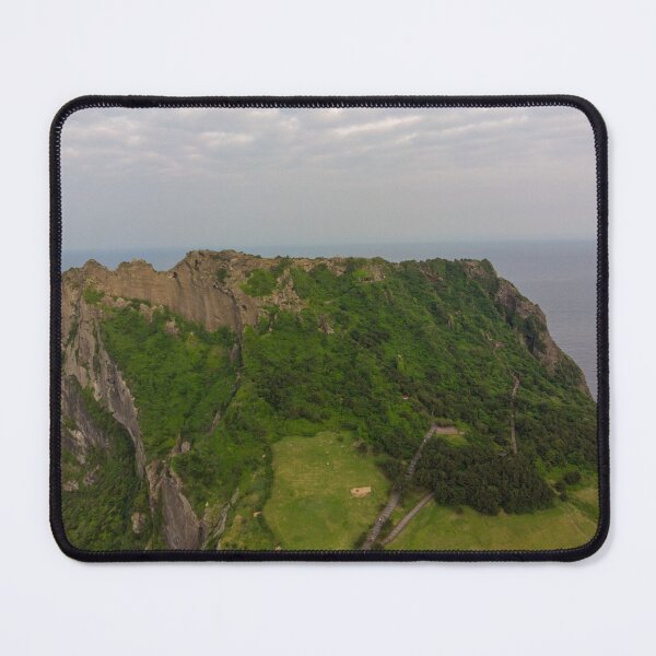 Item preview, "Korea, aerial photography, Jeju's Seongsan Sunrise Peak: Our Captivating Paradise" designed and sold by PHOTOANWORLD.
