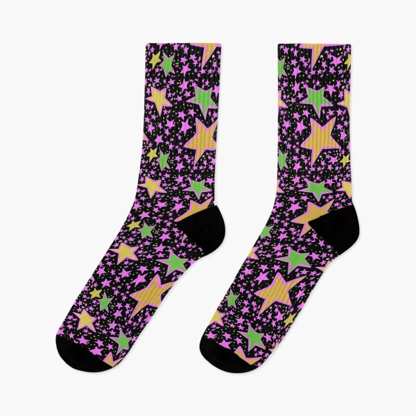 Item preview, Hand-drawn Yellow, Green, and Pink Stars - I AM A STAR! Positivity designed and sold by Victoria Rose.