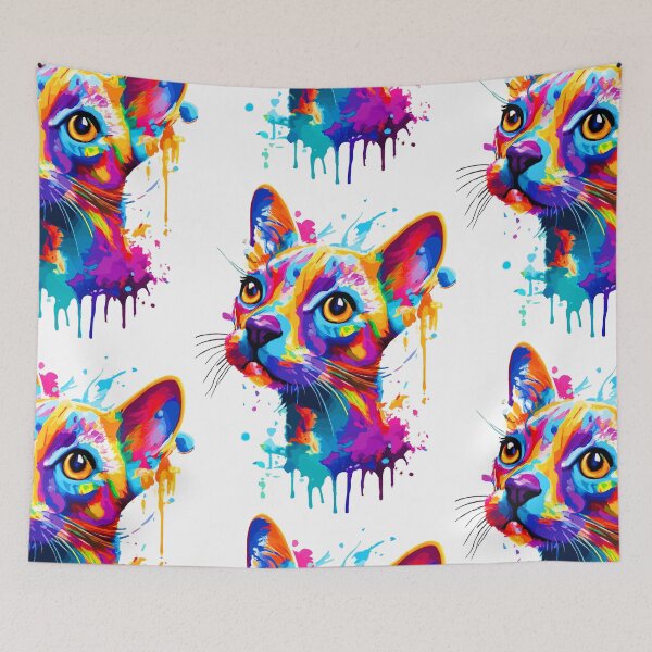 Item preview, Sphinx Cat - Cute Sphinx Cat Colourful designed and sold by BabyYodaSticker.