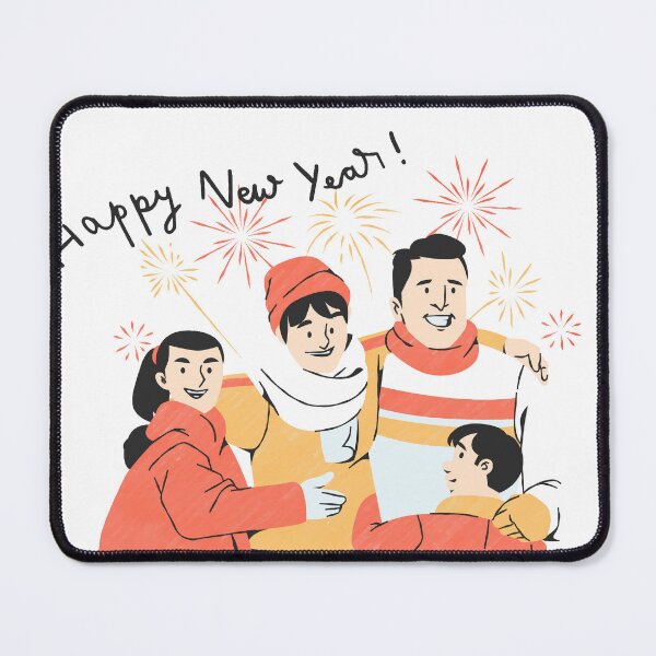 Item preview, Happy New Year designed and sold by PloynaphatArt.