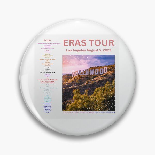 Item preview, Eras Tour Setlist - Los Angeles Night 3 designed and sold by LisaMichelleArt.