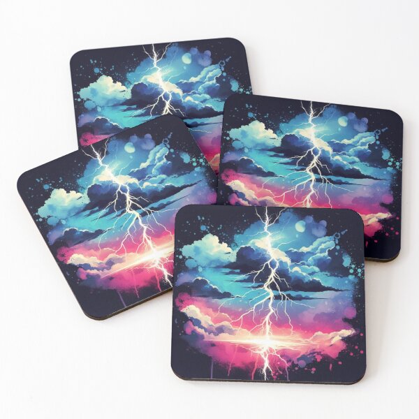 Item preview, Thunderstruck Sky Splash Tee designed and sold by byvarol.