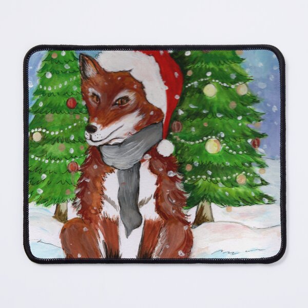 Item preview, Christmas fox designed and sold by Roselyn Snead.
