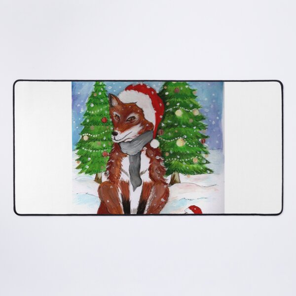 Item preview, Christmas fox designed and sold by Roselyn Snead.