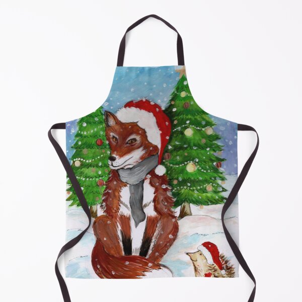 Item preview, Christmas fox designed and sold by Roselyn Snead.