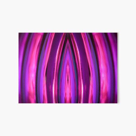The Only Way Through Is Purple Art Board Print