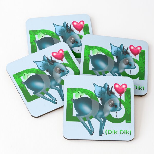 Item preview, Weird Animals A-Z: Dd Dik Dik designed and sold by MetroInk.