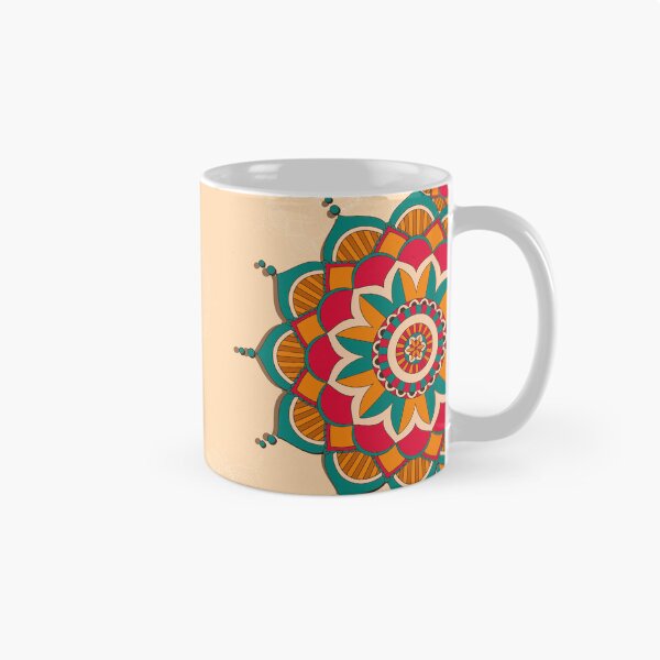 Item preview, Mandala Pattern Background Template Design designed and sold by hjian8219.