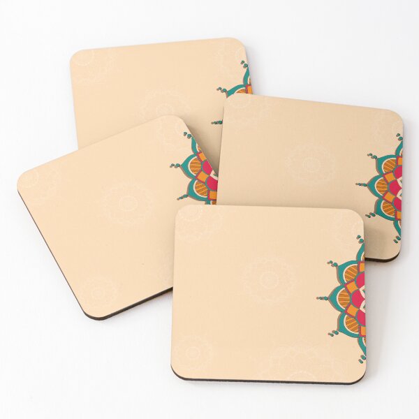 Item preview, Mandala Pattern Background Template Design designed and sold by hjian8219.
