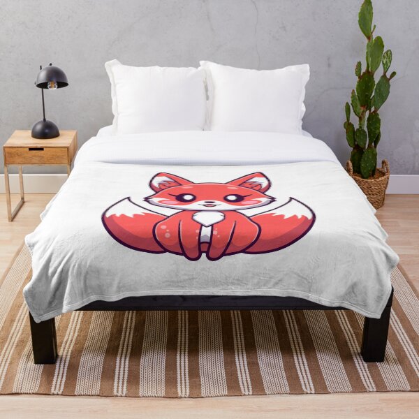 Item preview, Kawaii red fox designed and sold by GiftMonkey.