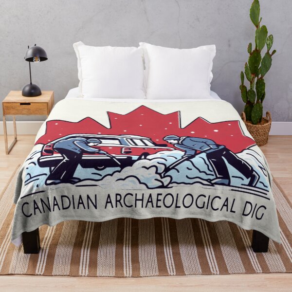 Item preview, Canadian Archaeological Dig Funny Canada Winter Shovelling designed and sold by HowToCanadian.