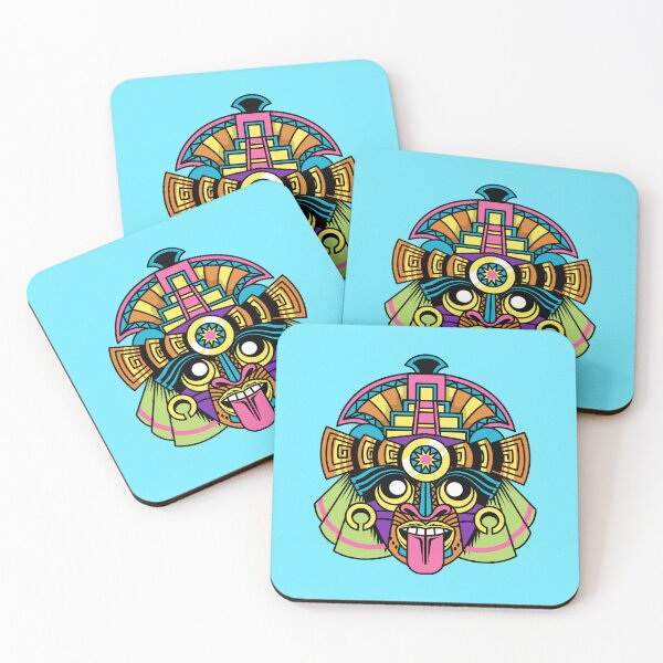 Item preview, Hawaii Tiki Mask Cartoon Vector Icon Illustration designed and sold by hjian8219.