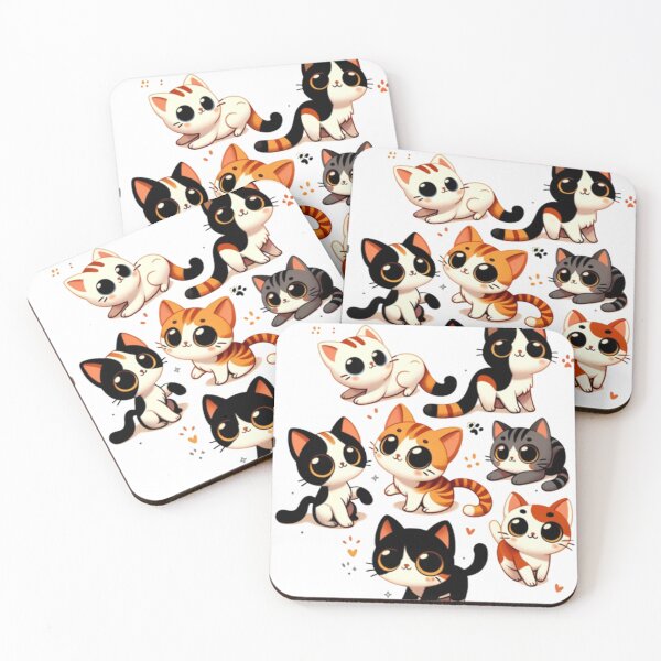 Item preview, Purrfect Playtime Pals designed and sold by PlayfulCartoons.