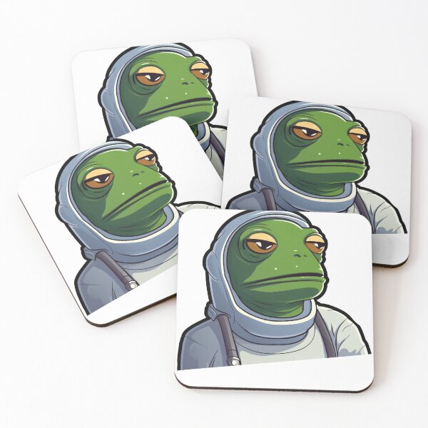 Item preview, Frog astronaut designed and sold by GaemGlomDesign.