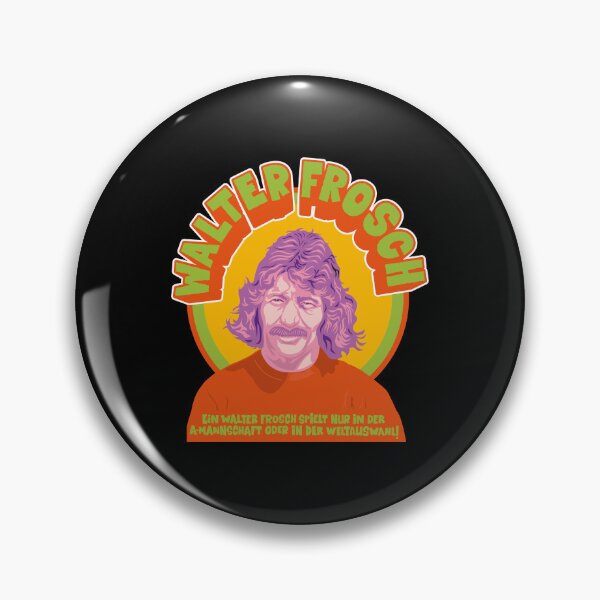 Item preview, Walter Frosch Tribute Art: Unique Football Legend for FC Kaiserslautern Fans designed and sold by Boogosh.
