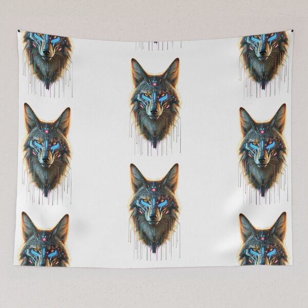 Item preview, Desert Hunter - Cyber Jackal designed and sold by MrAI-Store.