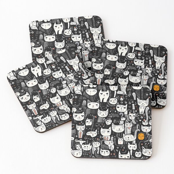 Item preview, Cats in the Wild designed and sold by HisoTorDesign.