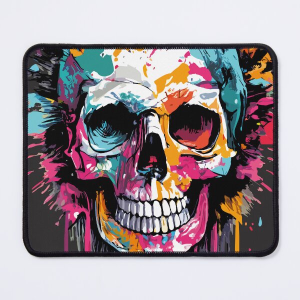Item preview, Skull Colourful - Skull and Bones Colourful designed and sold by BabyYodaSticker.